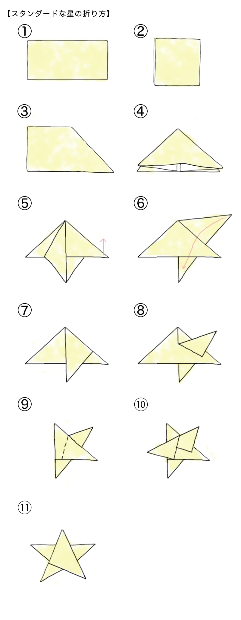 シモジマ 使いみちいろいろ 折り紙で作る星の折り方 包装用品 店舗用品の通販サイト