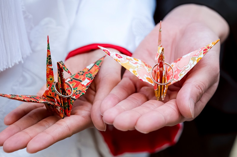 シモジマ 定番からアレンジも 折り紙で作る鶴の折り方 包装用品 店舗用品の通販サイト