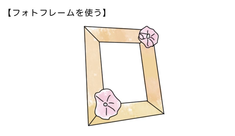 フォトフレームを使う