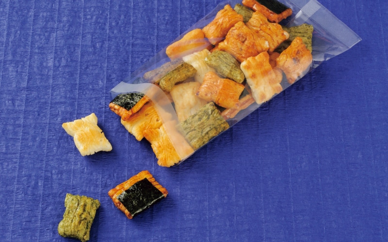 おせんべい、そのまま置いておくだけでいい？