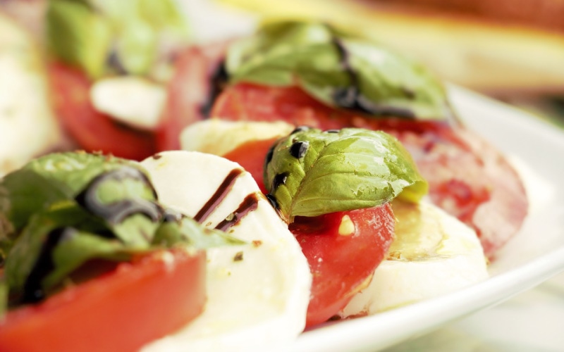 盛り付けた料理