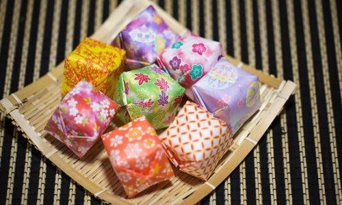 折り紙で作る風船の折り方