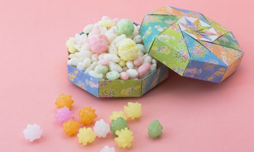 折り紙で作る箱の折り方