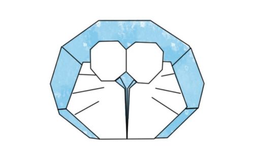 折り紙でキャラクター作り