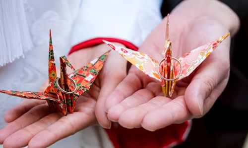 折り紙で作る鶴の折り方