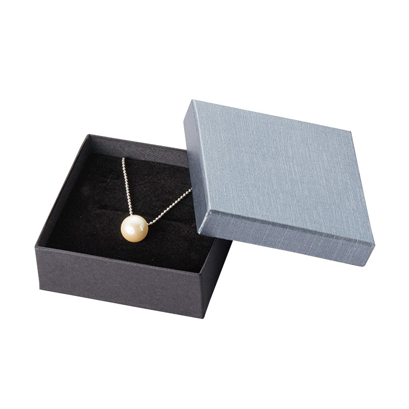 【直送品】 原口 リング・イヤリング・ペンダント用ボックス グレー REP246 1個（ご注文単位20個）