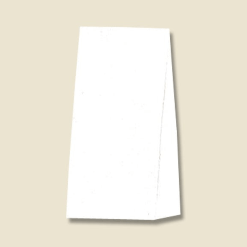 HEIKO 角底袋 ファンシーバッグ SS 白無地 100枚/袋