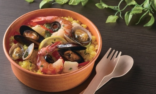 ペーパーフードカップ 使用イメージ