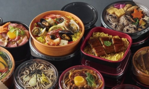 ペーパーフードカップ 使用イメージ