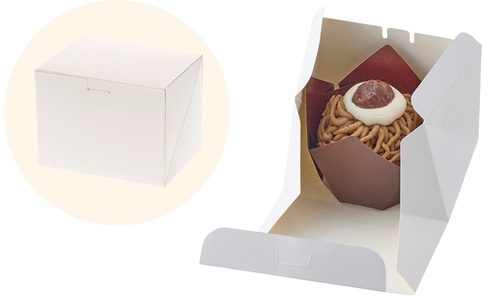 ケーキ箱洋生 ホワイト