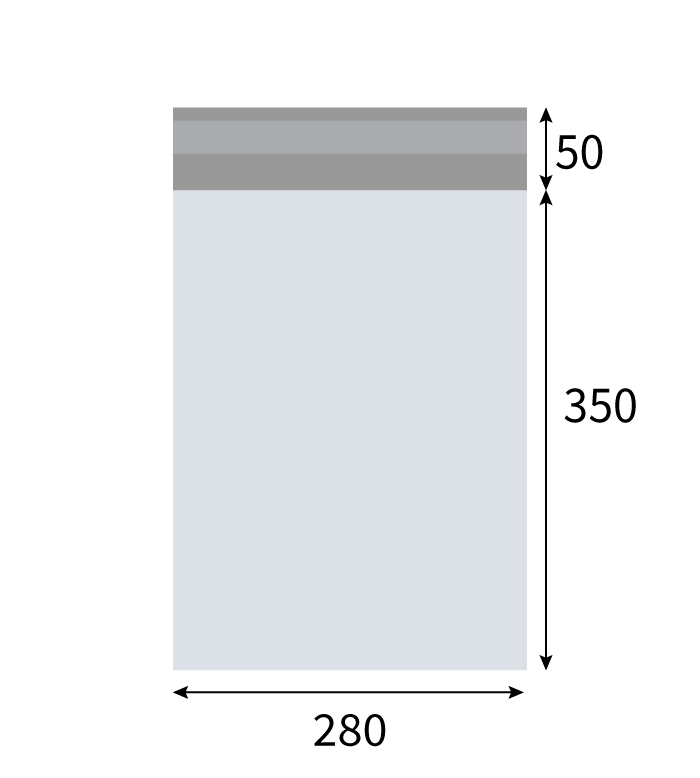HEIKO 宅配ポリ袋 28-35