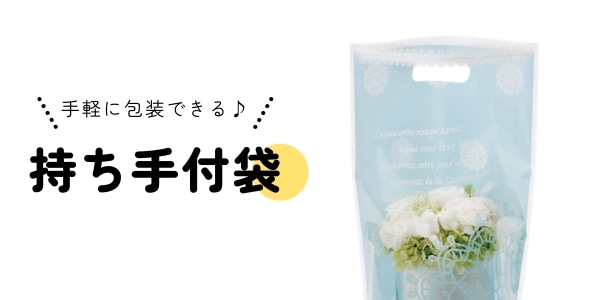 持ち手付袋