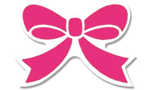 HEIKO ギフトシール リボンピンク M 104片