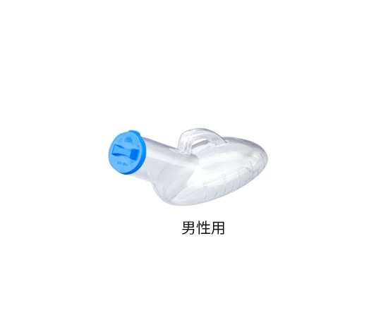 西部 透明尿器 （男性用／900mL）　透明尿器(PVC) 1個（ご注文単位1個）【直送品】