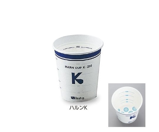 日昭産業 採尿カップ ハルンKカップ 100個入　K-200 1箱（ご注文単位1箱）【直送品】