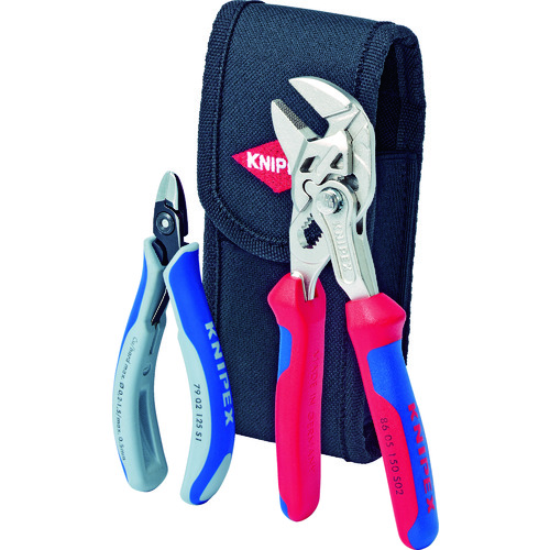 トラスコ中山 KNIPEX プレイヤーレンチ ＋ ケーブルカッターセット 航空機仕様（ご注文単位1セット）【直送品】