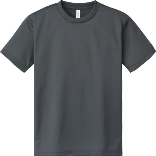 トラスコ中山 glimmer ドライTシャツー00300-ACT-ダークグレー-LL（ご注文単位1枚）【直送品】