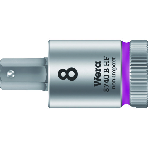 トラスコ中山 Wera 8740 B HF 3/8 8.0mm（ご注文単位1本）【直送品】