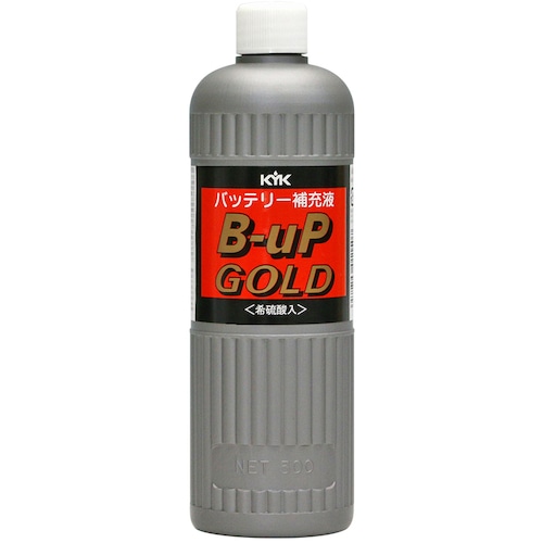 トラスコ中山 KYK バッテリー補充液 B-UP GOLD300（ご注文単位1個）【直送品】