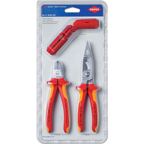 トラスコ中山 KNIPEX 電線作業工具セット（ご注文単位1セット）【直送品】