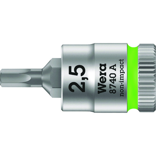 トラスコ中山 Wera 8740A Hex-Plus SW2.5x28mm（ご注文単位1個）【直送品】