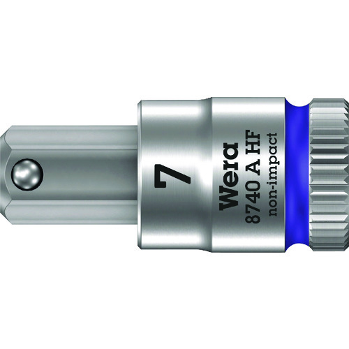 トラスコ中山 Wera 8740A HFソケット Hex-Plus 7.0x28mm（ご注文単位1個）【直送品】