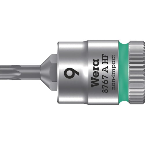 トラスコ中山 Wera 8767Aビットソケット T9x28mm（ご注文単位1個）【直送品】