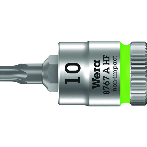 トラスコ中山 Wera 8767AビットソケットTX10x28mm（ご注文単位1個）【直送品】