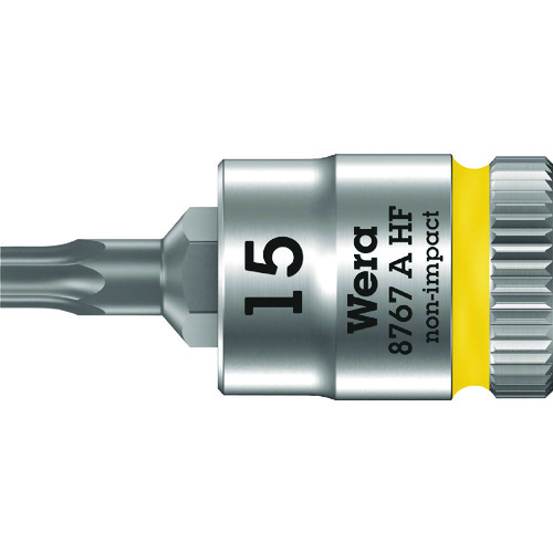 トラスコ中山 Wera 8767AビットソケットTX15x28mm（ご注文単位1個）【直送品】