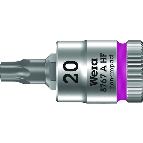 トラスコ中山 Wera 8767AビットソケットTX20x28mm（ご注文単位1個）【直送品】