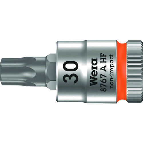 トラスコ中山 Wera 8767A HFビットソケット TX30x28mm（ご注文単位1個）【直送品】