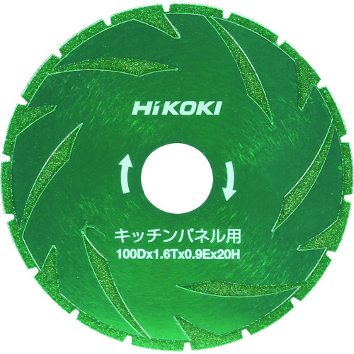 トラスコ中山 HiKOKI チップソー 100mm キッチンパネル用（ご注文単位1枚）【直送品】