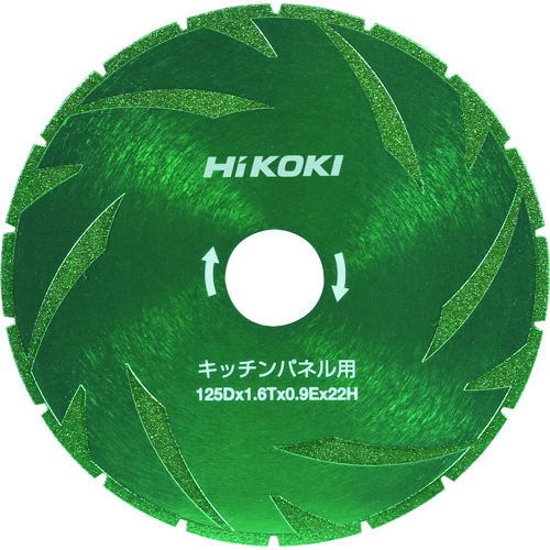 トラスコ中山 HiKOKI チップソー 125mm キッチンパネル用（ご注文単位1枚）【直送品】