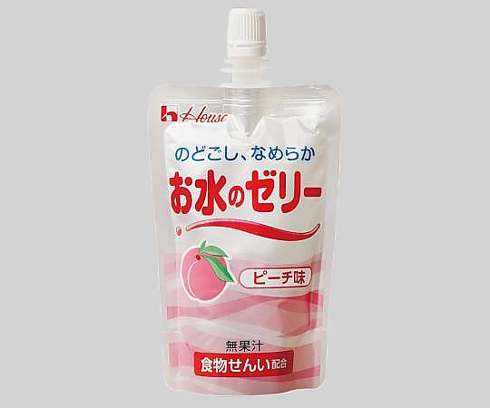 ハウスギャバン お水のゼリー ピーチ味 1箱（8袋×5箱入）　 1箱※軽（ご注文単位1箱）【直送品】