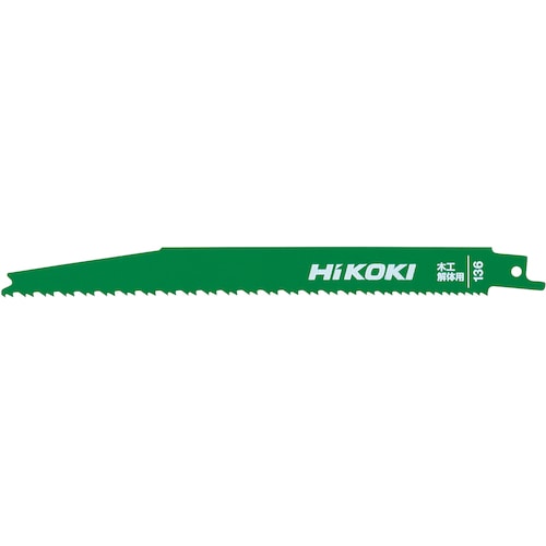 トラスコ中山 HiKOKI セーバソーブレード NO.136 200L 6－12山 2枚入 木工解体用 441-8714  (ご注文単位1パック) 【直送品】