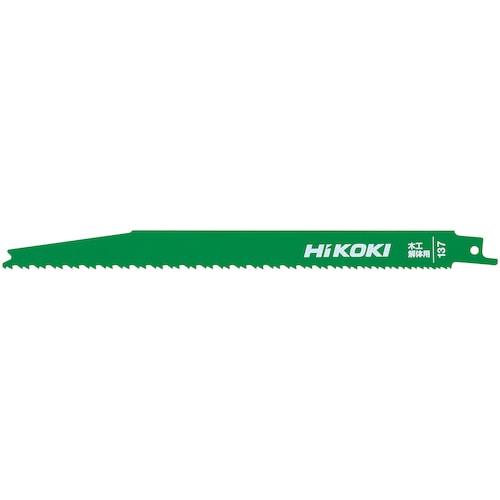 トラスコ中山 HiKOKI セーバソーブレード NO.137 225L 8－12山 2枚入 木工解体用 441-8716  (ご注文単位1パック) 【直送品】