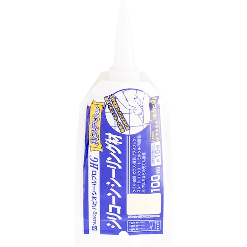 トラスコ中山 KANSAI ハピオシールPRO HGパウチ ホワイト 100ml（ご注文単位1個）【直送品】