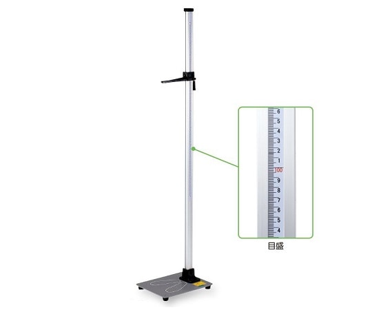 ナビス（アズワン） 金属身長計成人2m 10～200cm　YS-OA 1台（ご注文単位1台）【直送品】