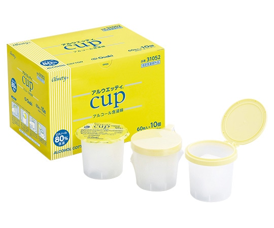 オオサキメディカル アルウエッティcup 1箱（60枚×10個入）　本体 1箱（ご注文単位1箱）【直送品】