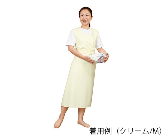 エンゼル（介護用品） 入浴介助エプロン（ひもタイプ）　ピンク/L　6013 1枚（ご注文単位1枚）【直送品】