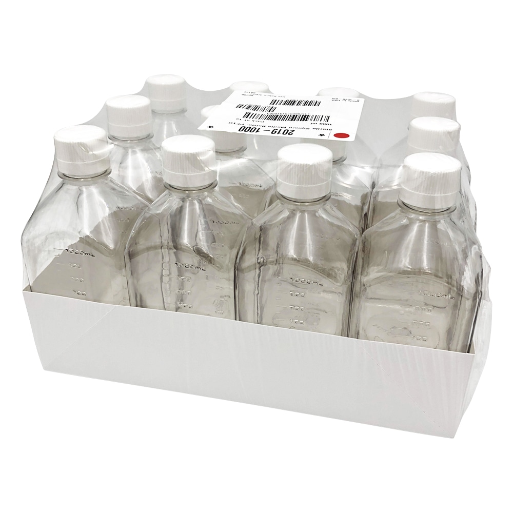 Thermo　Fisher　Scientific 角型培地瓶（PETG製・滅菌済）　1000mL　12本×2入　2019-1000 1箱（ご注文単位1箱）【直送品】