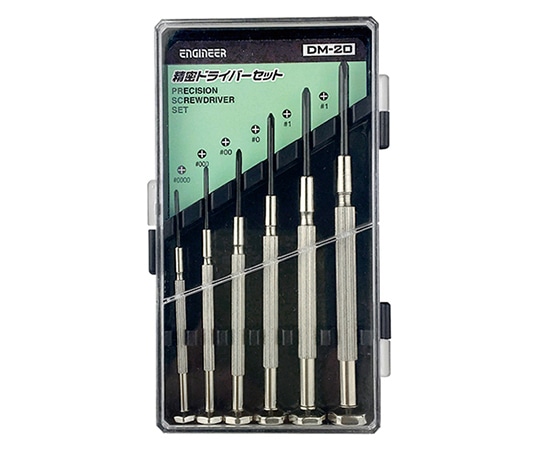 エンジニア（ENGINEER） 精密ドライバーセット(6本入)　DM-20 1セット（ご注文単位1セット）【直送品】