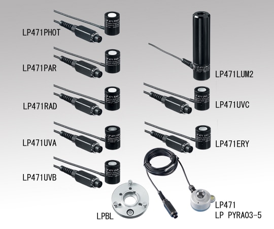 アズワン 照度・輝度・放射照度計 プローブ(放射照度)　LP471RAD 1台（ご注文単位1台）【直送品】