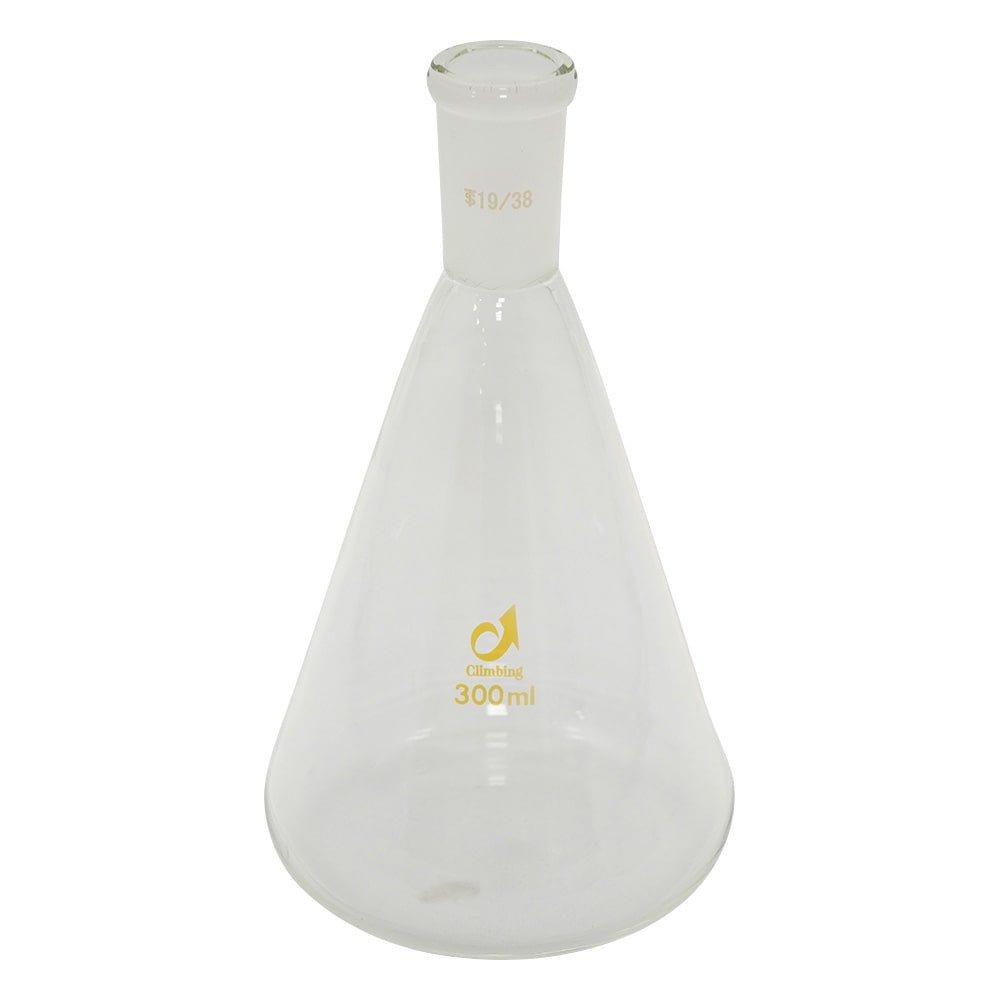 クライミング 共通摺合三角フラスコ　300mL　CL0101-06-30 1個（ご注文単位1個）【直送品】