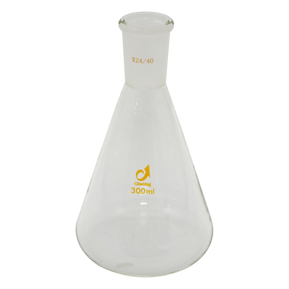 クライミング 共通摺合三角フラスコ　300mL　CL0101-06-40 1個（ご注文単位1個）【直送品】