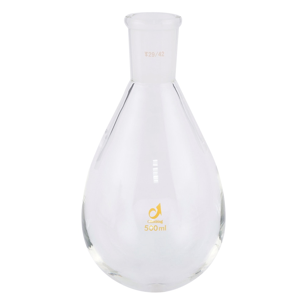 クライミング 共通摺合茄子型フラスコ　500mL　TS29／42　CL0090-07-50 1個（ご注文単位1個）【直送品】