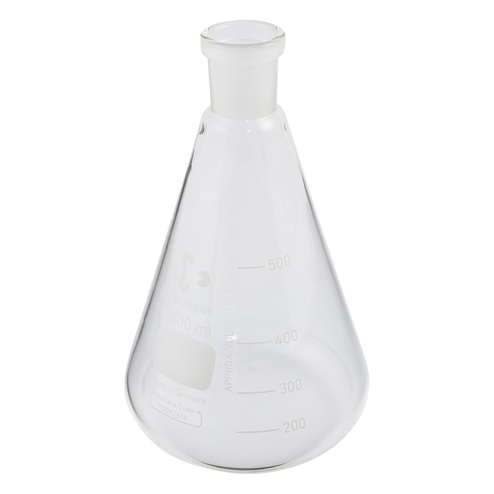 SCHOTT/DURAN NS共通摺合三角フラスコ　500mL　241934406 1個（ご注文単位1個）【直送品】