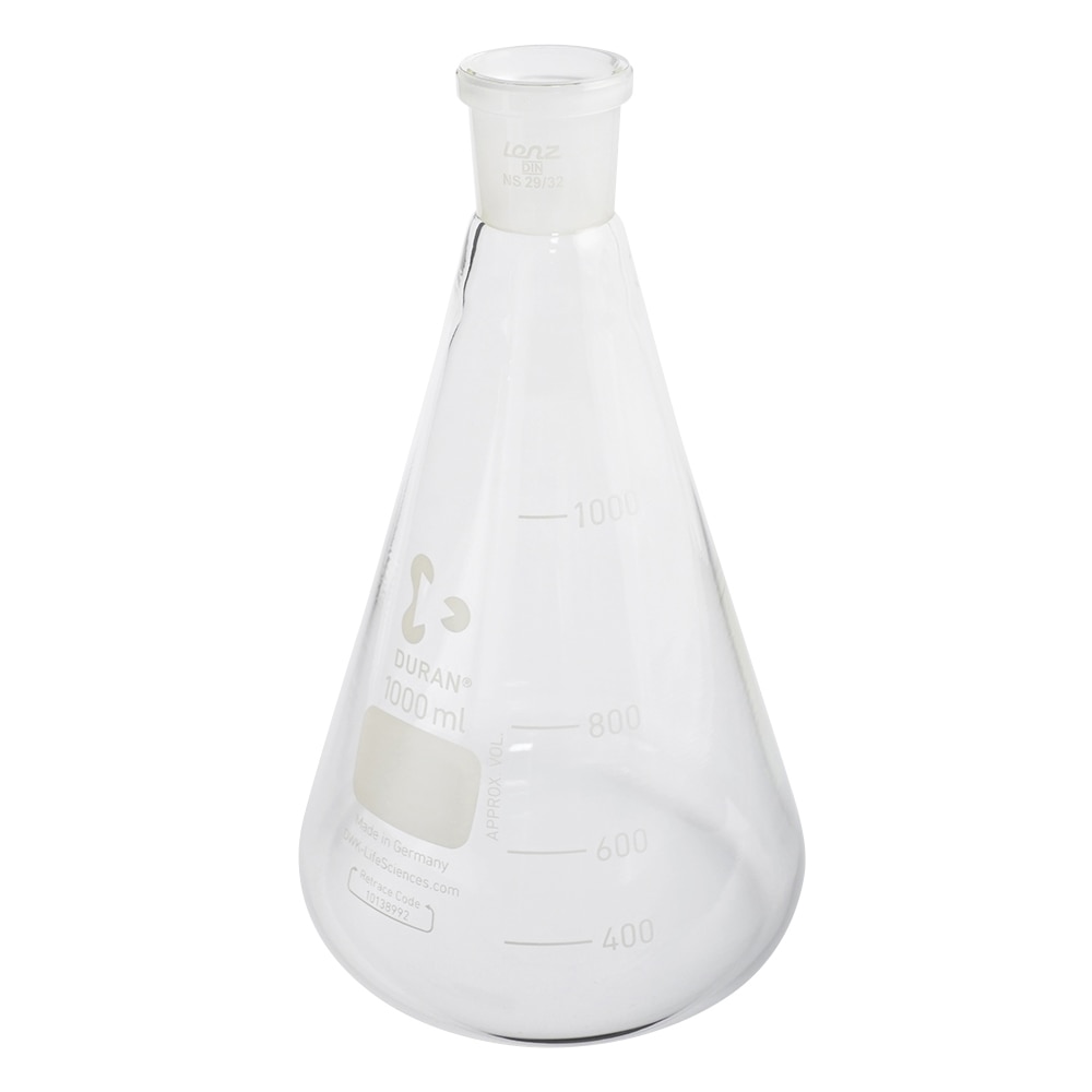 SCHOTT/DURAN NS共通摺合三角フラスコ　1000mL　03022970 1個（ご注文単位1個）【直送品】