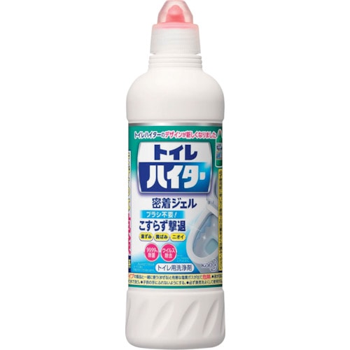 トラスコ中山 Kao 除菌洗浄トイレハイター 500ml（ご注文単位1個）【直送品】