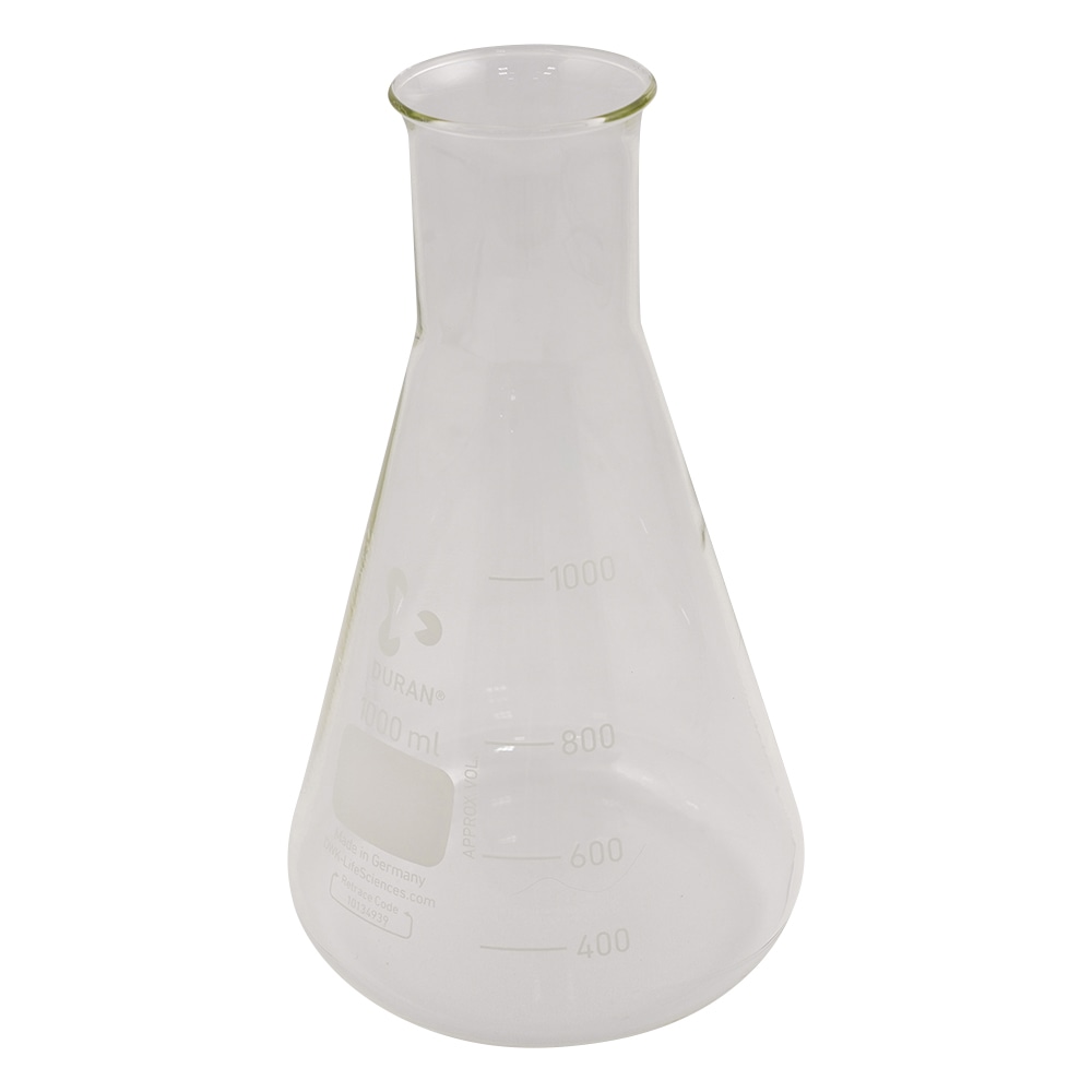 SCHOTT/DURAN 三角フラスコ　広口　1000mL　212265407 1個（ご注文単位1個）【直送品】